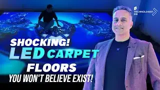 Шок! Светодиодные ковровые покрытия, в существование которых вы не поверите!