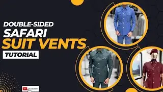 HOW TO SEW A SAFARI SUIT VENT || Suit Jacket vents