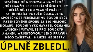 Sestra ř&iacute;kala, že jej&iacute; manžel, gener&aacute;ln&iacute; ředitel, je nad moje možnosti &mdash; dokud jsem nepředsedala