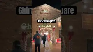 Ghirardelli Square, San Francisco! #usa #shorts #ghirardelli #chocolate #sfo