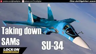 Taking Down SAMs in the SU-34 | Flaming Cliffs 2 Multiplayer Mission