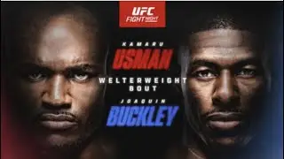UFC ATLANTA Usman vs Buckley State Farm Arena