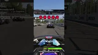 When the host turns off Tractoin Control in F1 online multiplayer!