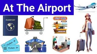 At the airport | Airport Vocabulary | English Vocabulary | English Exports