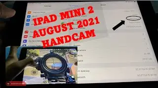 IPAD MINI 2 PUBG TEST HANDCAM 2021 | MISSION IGNITION | PUBG MOBILE ON IOS APPLE IPAD IPHONE HANDCAM