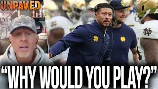 Sean Salisbury RESPONDS To Notre Dame OPTING OUT Of Bowl Game After CFP Snub!