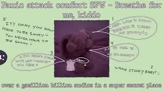Panic attack comfort SFW - Breathe for me, baby - Comfort asmr - gentle boyfriend - sleep aid