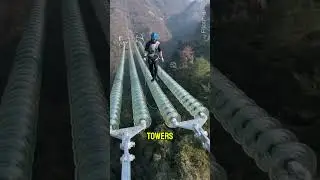 Очистка изоляторов линий электропередач ⚡