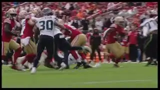 Ty Davis-Price breaks 20 yard run in first regular season game