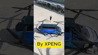 El coche volador chino, XPENG! #xpeng #carros #divertido