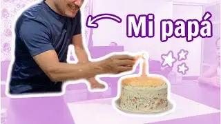 PASTEL DE CONFETTI (EL PASTEL DEL CUMPLEAÑOS DE MI PAPÁ) | ALE DE NAVA