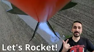 Raketenstart hautnah: Super Onboard-Aufnahmen einer Modellrakete mit der Mobius Mini!