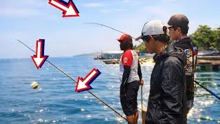 STRIKE BERUTAL SPOT pulau UNTUNG JAWA  -SPOT MANCING-CASTING DEKATJAKARTA-#fishing‎#pulauuntungjawa