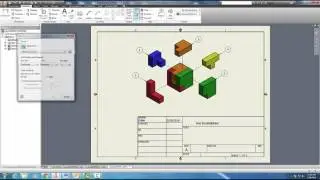 4.1 Puzzle Cube Exploded View