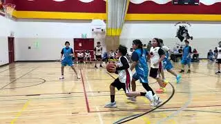 Lonnie First Basketball Game 