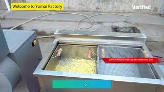 Semi Automatic French Fries / Potato Chips Production Line