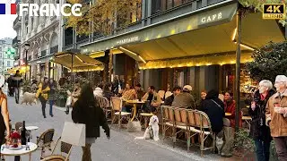 23 February 2026 PARIS 🇫🇷 FRANCE 4KHDR WALK CITY WALK BEAUTIFUL EVENING SPENT TIME PARIS AUTHENTIC 