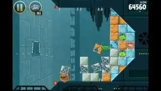 Angry Birds Star Wars - Level 2-19 - 3 Stars Walkthrough - Death Star