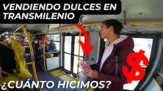 ¿Qué NO hacer en TRANSMILENIO? 😱 VENDIMOS DULCES Y METIMOS UNA BICICLETA [Experimento social]