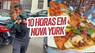 10 HORAS EM NOVA YORK! 🗽 A melhor pizza 🍕 de NYC, divers&atilde;o para crian&ccedil;as e Harry Potter Store ⚡️