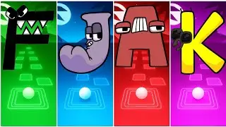ALPHABET LORE F 🆚 J 🆚 A 🆚 K – TILES HOP 🔥🎶