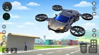 Flying Car Stunt Game Offline Gameplay New Simulator Mobile Game racing games for android car 