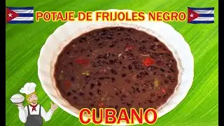 Como Hacer Frijoles Negros Receta Cubana/Frijoles Negros a lo Cubano/Potaje de Frijoles Negros