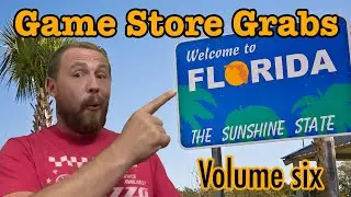 Game Store Grabs: Tampa Florida.  HUGE retro games purchase and a piece of video game history!!