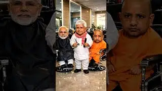 Funny Salon Drama | Modi Ji, Yogi Adityanath & Lalu Yadav Comedy Video🔥 #funny #trending #shorts