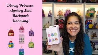 Распаковка мини-рюкзака-брелока Disney Princess Mystery