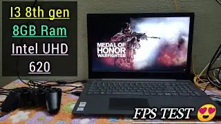 Medal Of Honor Warfighter Game tested on low end pc|i3 8GB Ram & Intel UHD 620|Fps Test 😇|