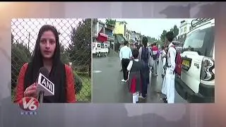 Schools Reopen In Jammu And Kashmir | V6 Telugu News