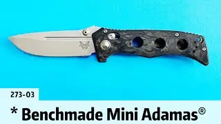 Benchmade Folding Knife Mini Adamas&reg; | Marbled Carbon Fiber+CPM-Magnacut️ Blade#edc #edcknife