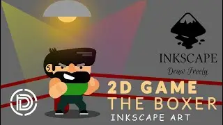 Create Your Own Custom 2d Game Character In Inkscape! Easy Tutorial