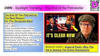 DIGILEAK WORLD Newsletter VIDEO Slide Show PDF Summary for JAN 7, 2026
