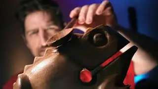 ASMR Tap the Wooden Coqui Frog 🐸 3D Sounds