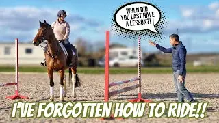 *DISCIPLINE* I’ve Forgotten HOW to RIDE my own Horse!!