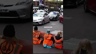 Mustang VS Just Stop Oil #shorts