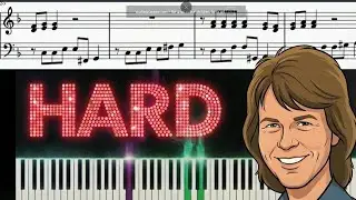 Lay All Your Love on Me  (ABBA) - Piano Tutorial & Sheet Music 