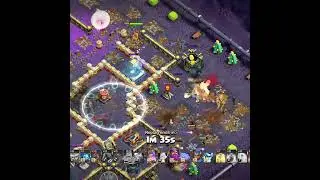 Queen Charge Hybrid Army for TH17 #clashofclans