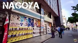 4K｜♫Walking around Nagoya station Taiko-dori gate in Japan ~ K-books ~