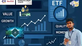 Top 5 Best ETFs for Long Term Investment🔥| Nifty Next 50, IT, Midcap, Smallcap & EV #kiranvibes #etf