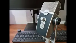 Микрофон AKG C44-USB Lyra. Распаковка.