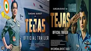 Tejas movie trailer review Hindi | ( kangana Ranaut,sarvesh mewara ) | tejas trailer |