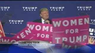 Trump continues 'Thank You' tour