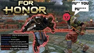[For Honor] Ledging ANGRY Elimination Players Has Never Felt SO GOOD