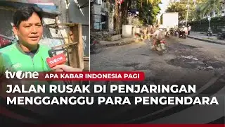 Jalan Rusak di Penjaringan Ganggu Pengendara Lalu Lintas | AKIP tvOne
