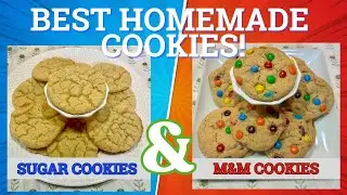 Simple & Delicious Homemade Cookies | Chewy Sugar + M&M Cookies