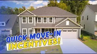 План Wingate от Pulte Homes в Форест-Крик | Готовые дома Waxhaw за $600 тыс.