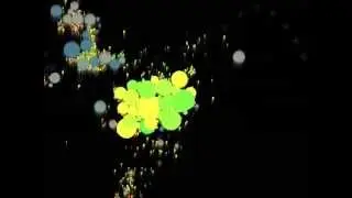 Processing - Mis Pelotillas + ControlP5 using Fisica